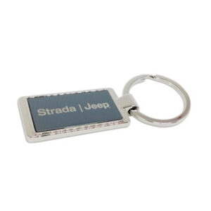 chaveiro de alumínio, chaveiro gravação a laser, chaveiro gravação um lado a laser, chaveiro acabamento brilhante, chaveiro cor prata, chaveiro argola em aço, chaveiro com embalagem de papelão preta com brilho, comprar chaveiro rj, comprar chaveiro de alumínio no rio de janeiro, chaveiro, chaveiro strada jeep, chaveiro importado